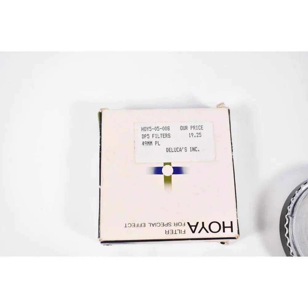 New Genuine Hoya 49mm Polarizer‎ PL Glass Lens Special Effects Filter Japan